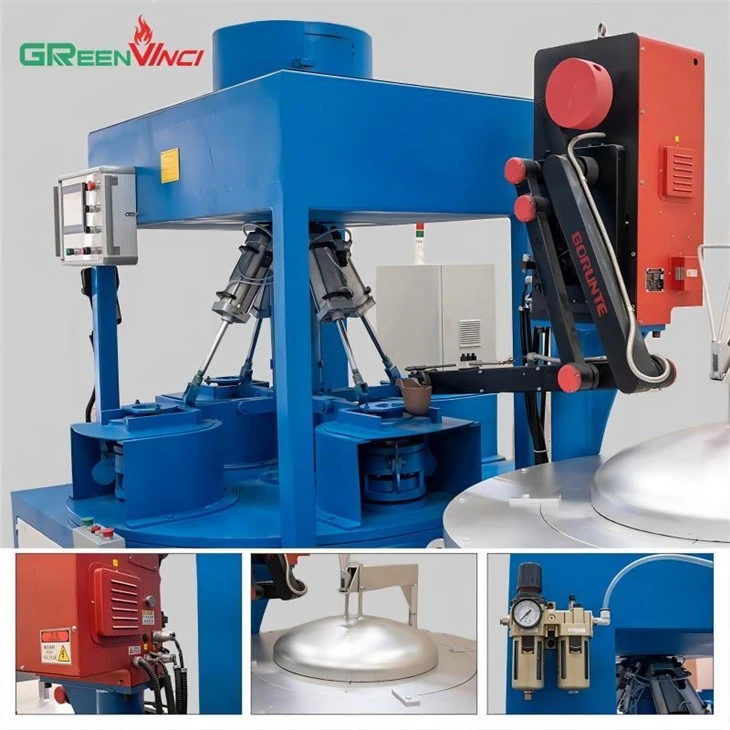 Multi-stations Automatic Centrifugal Casting Machine4